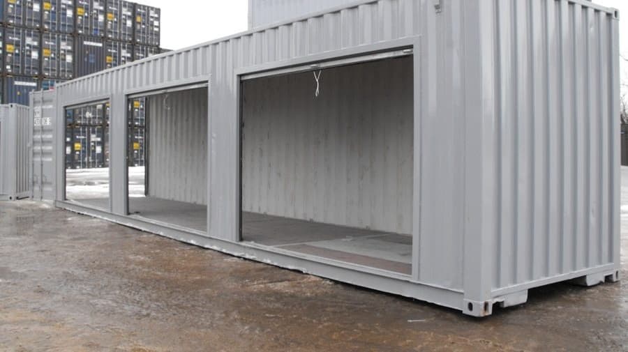 40ft High Cube Shipping Container with Rollup Doors thumbnail 6